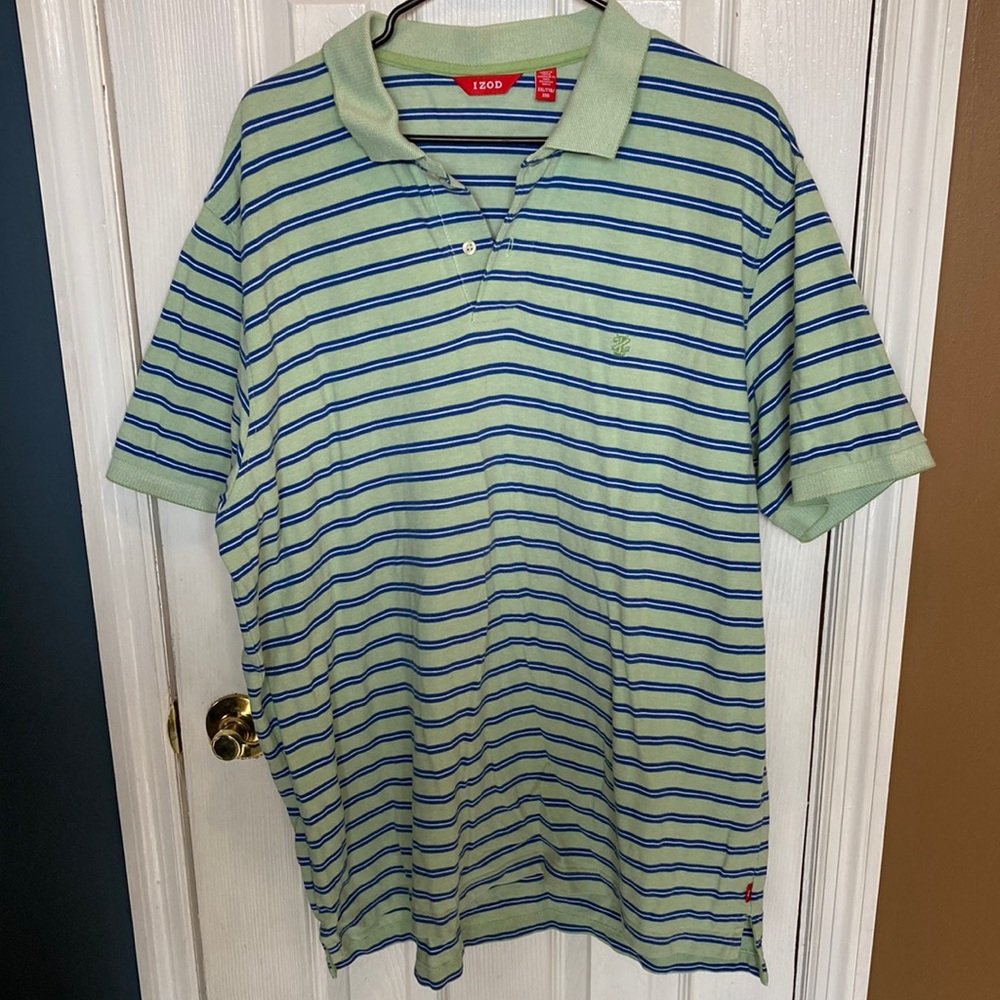 IZOD Men’s Striped Polo XXL